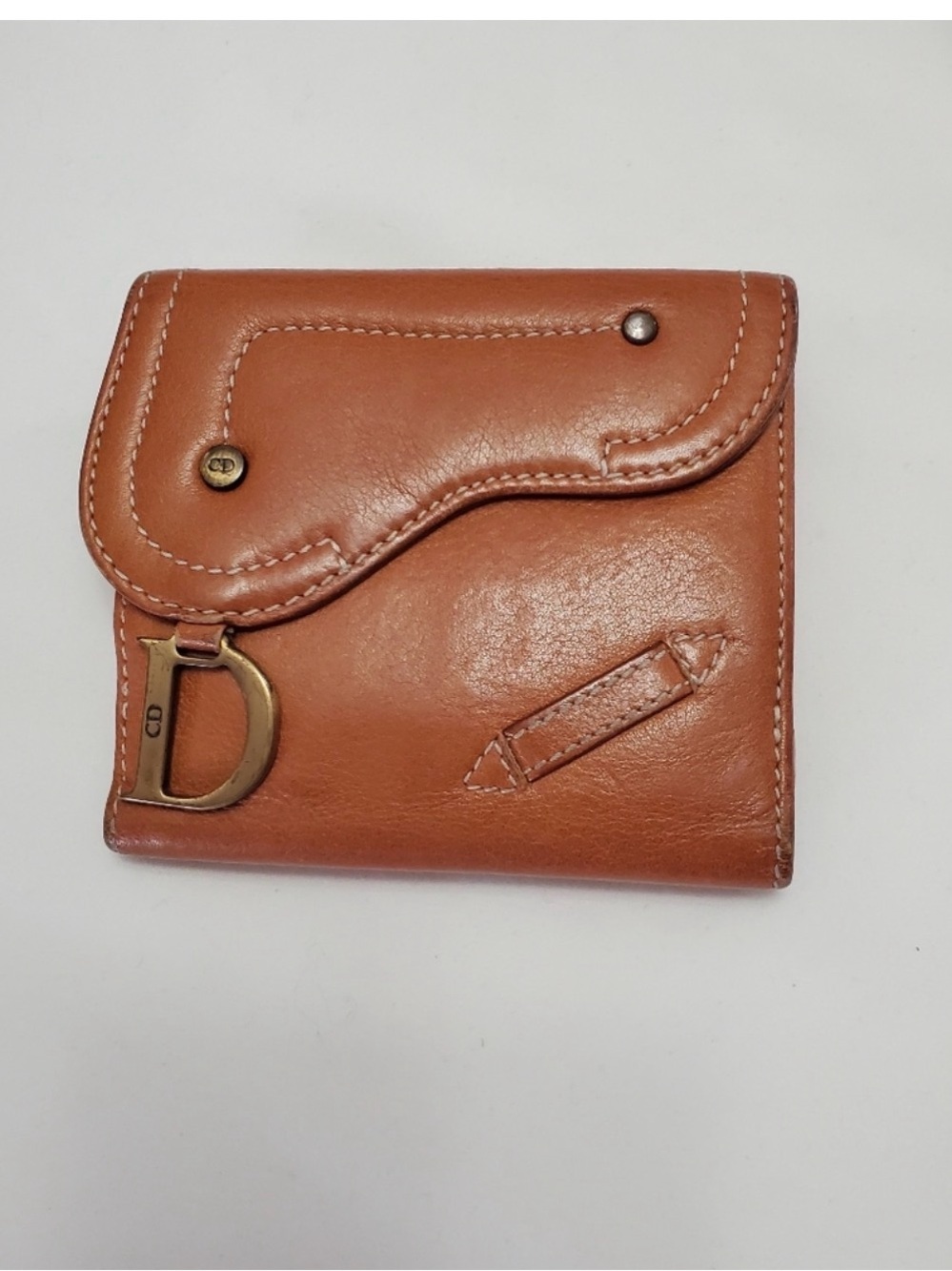 Dior vintage leather small wallet